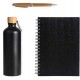 Kit Garrafa, Caderno E Caneta Personalizado 