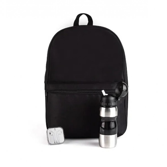 Kit Mochila, Squeeze E Fone Personalizado